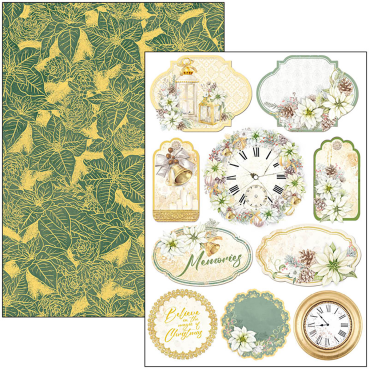 Preview: Ciao Bella Creative Pad A4 Sparkling Christmas