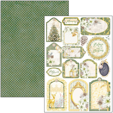 Ciao Bella Creative Pad A4 Sparkling Christmas