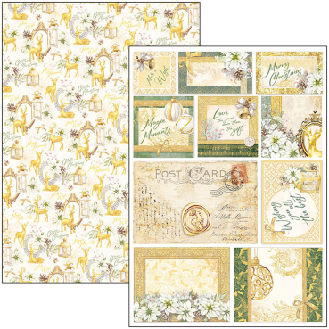 Ciao Bella Creative Pad A4 Sparkling Christmas