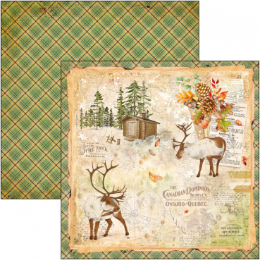 Ciao Bella 8 x 8 Inch Paper Pad Into the Wild