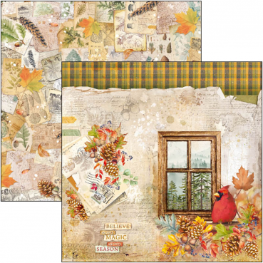 Ciao Bella 8 x 8 Inch Paper Pad Into the Wild