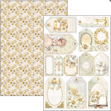 Preview: Ciao Bella Paper Creative Pad A4 Blessing Day