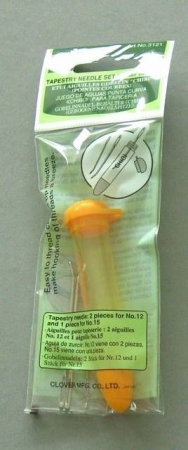 CLOVER Stopfnadel Set gebogene Nadelspitze CHIBI