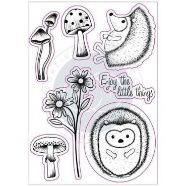 Preview: Craft Consortium Clear Stamp Transparenter Stempel Harry the Hedgehog