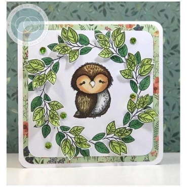 Preview: Craft Consortium Clear Stamp Transparenter Stempel Olivia the Owl