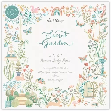 Craft Consortium Secret Garden 6 x 6 Inch Paper Pad