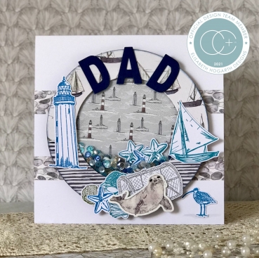 Preview: Craft Consortium Clear Stamp Transparenter Stempel Sea & Shore