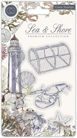 Craft Consortium Clear Stamp Transparenter Stempel Sea & Shore