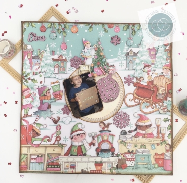 Preview: Craft Consortium Clear Stamp Transparenter Stempel Made by Elves Workshop