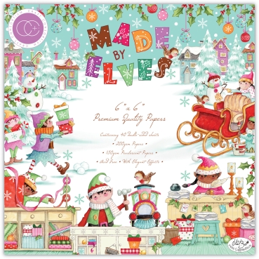 Craft Consortium Paper Pad 6 x 6 inch Made by Elves