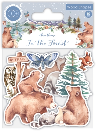 Craft Consortium Wooden Shapes In the Forest