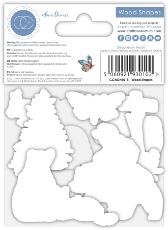 Preview: Craft Consortium Wooden Shapes In the Forest