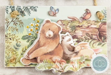Craft Consortium In the Forest 3D Decoupage Set