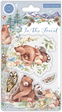 Craft Consortium Clear Stamp Transparenter Stempel In the Forest Friendship