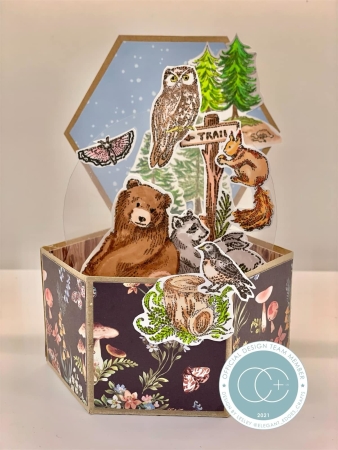 Craft Consortium Clear Stamp Transparenter Stempel In the Forest Friendship