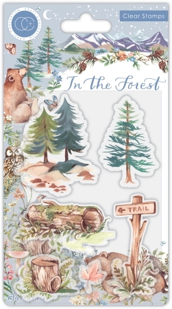 Craft Consortium Clear Stamp Transparenter Stempel In the Forest