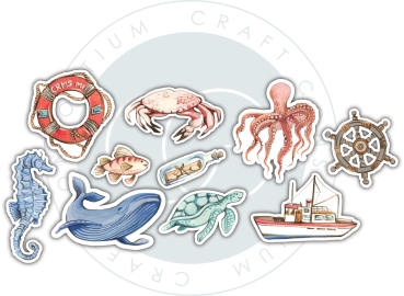 Preview: Craft Consortium Ocean Tale Wood Shapes