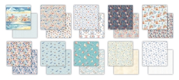 Preview: Craft Consortium 6 x 6 Inch Paper Pad Ocean Tale