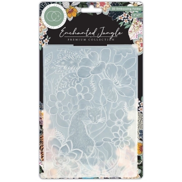 Craft Consortium 3D Embossing Folder Enchanted Jungle