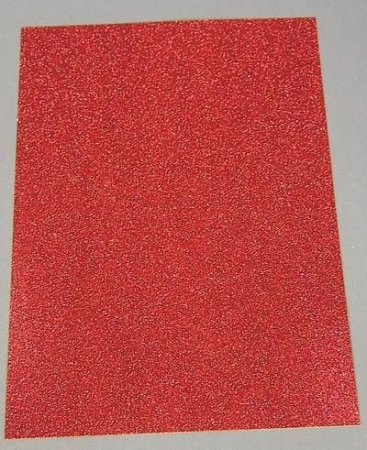 Glitterkarton 280 Gramm A4 rot