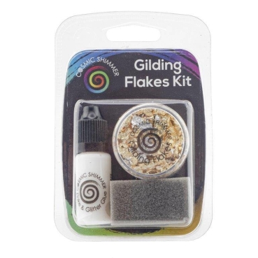 Cosmic Shimmer Gilding Flakes Kit Egyptian Gold