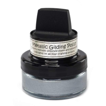 Cosmic Shimmer Metall Gilding Polish 50 ml Pure Silver