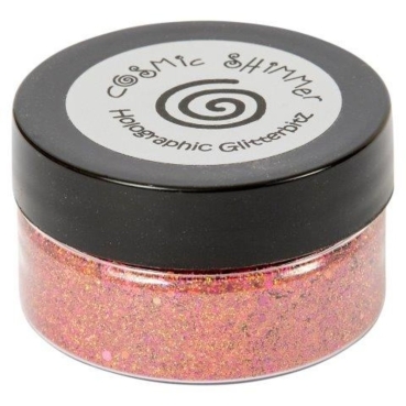 Cosmic Shimmer Glitterbitz Holographic Coral Red 25 ml