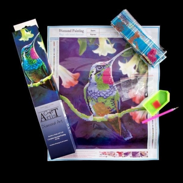Preview: Craft Artist Diamond Art Humming Bird