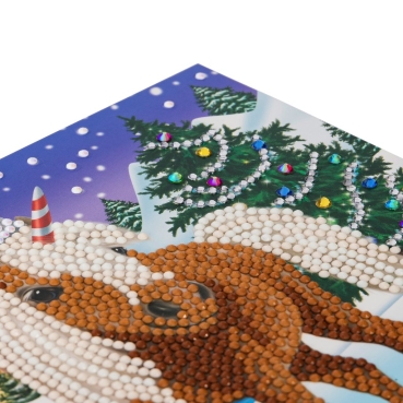 Preview: Craft Buddy CCK-XM37 Crystal Card Kit 18 x 18 cm Winter Horse