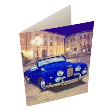 Preview: Craft Buddy CCKXL-6 Giant Crystal Art Card 21 x 29 cm Sports Car