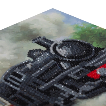 Preview: Craft Buddy CCK-A43 Crystal Card Kit Train