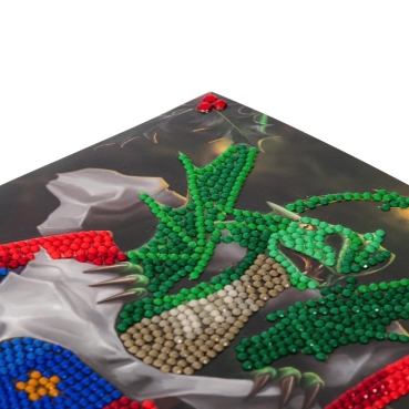 Preview: Craft Buddy CCK-XM34 Crystal Card Kit Dragon Gift