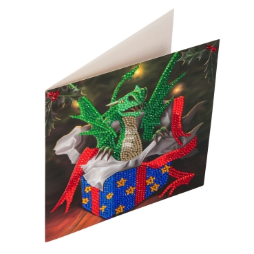 Preview: Craft Buddy CCK-XM34 Crystal Card Kit Dragon Gift