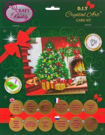 Preview: Craft Buddy CCK-XM59 Crystal Card Kit Christmas Tree