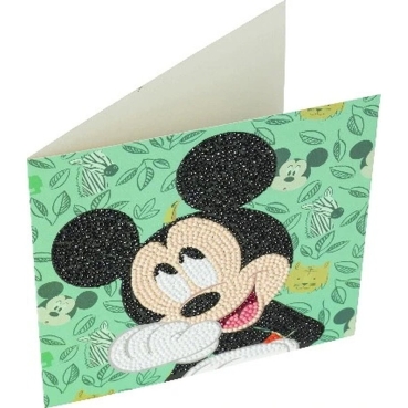 Preview: Craft Buddy CCK-DNY805 Crystal Card Kit Disney Happy Mickey