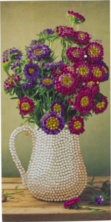 Craft Buddy CCK-11x22C8 Crystal Art Card Flower Vase