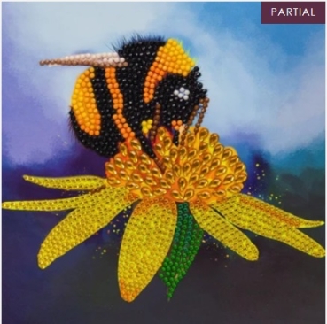 Craft Buddy CCK-A81 Crystal Card Kit Bumblebee