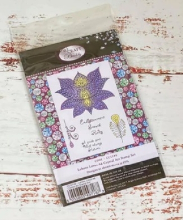 Preview: Craft Buddy CCST49 Crystal Art Crystal Art A6 Clear Stamps Transparente Stempel Lahore Lotus