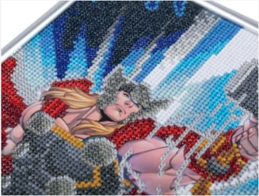 Preview: CAM-MCU931 Crystal Art Framed Picture Kit 21 x 25 cm Thor