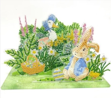 Craft Buddy CA-SCKT5 Crystal Art 3D Scene Peter Rabbit