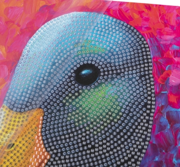Preview: Craft Buddy CCK-A114 Crystal Art Card 18 x 18 cm Delightful Duck