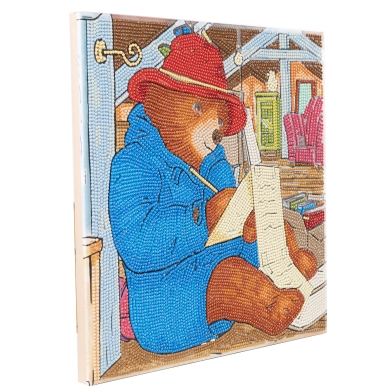 Preview: Craft Buddy CAK-PDB701M Framed Crystal Art Holzrahmen Paddington & A Letter
