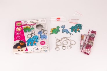 Preview: Craftbuddy CAKC-A6 Keyring Kit Schlüsselanhänger Dinosaurs