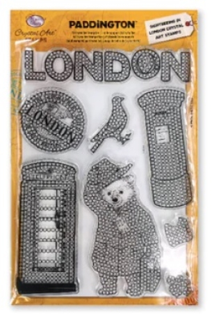Craft Buddy CCST-PDB93 Clear Stamp Transparente Stempel Sightseeing in London