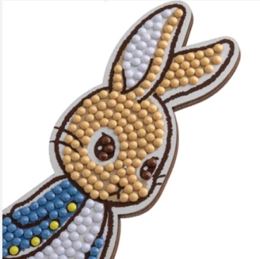 Craft Buddy CAFGR-PRBT001 Crystal Art Buddy Peter Rabbit