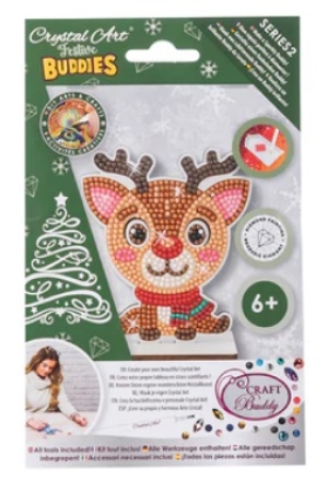 Craft Buddy CAFGR-GEN009 Crystal Art Buddy Reindeer