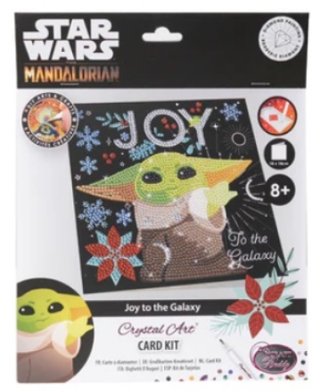 Craft Buddy CCK-SWS807 Crystal Art Card 18 x 18 cm Joy to the Galaxy