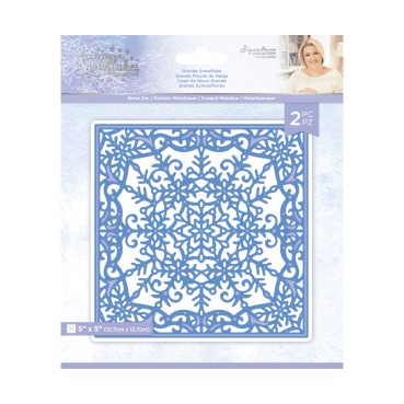 Crafter's Companion Glittering Snowflakes Metal Die Grande Snowflake