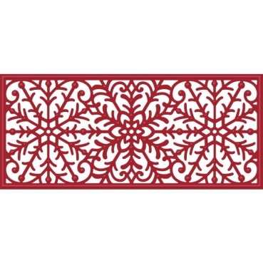 Preview: Crafters Companion Poinsetta Perfection Snowflurry Die