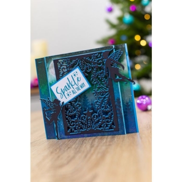 Preview: Crafters Companion Enchanted Christmas Festive Fairies Dies